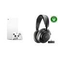 1TB Robot White Gaming Console + Black Wireless Gaming Headset U191696