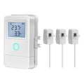 Wi Fi Real Time Electricity Usage Monitor with 3 100A Clamps T521135