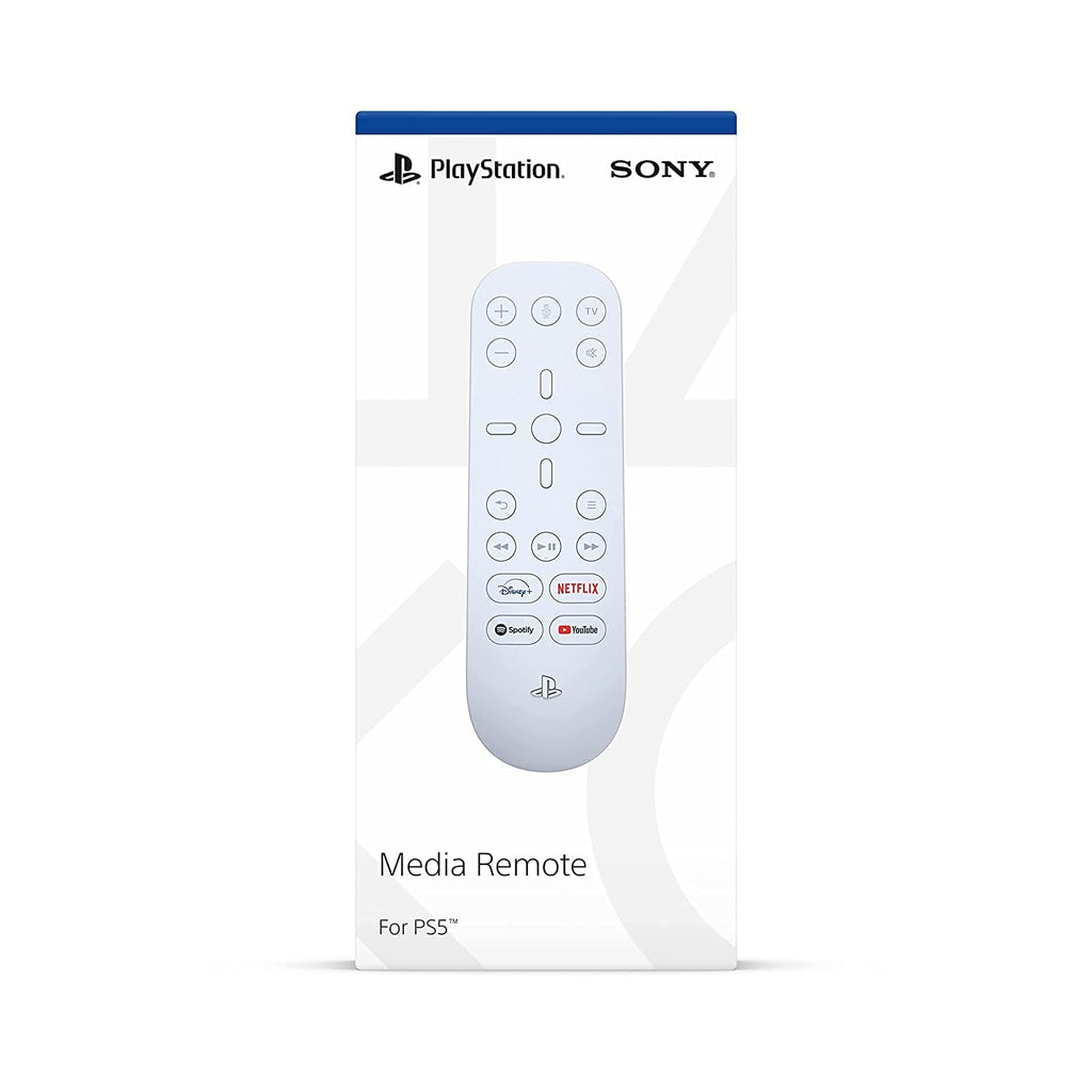 PS5 Disc Edition Gaming Console System Bundle with Extra Dualsense Controller and Media Remote P894187