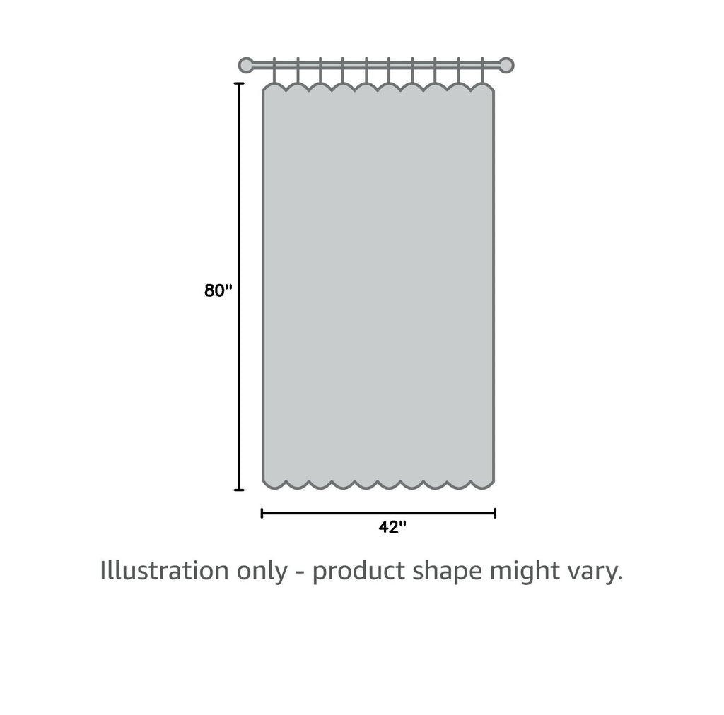 Blackout Curtains 80 inches Long W314
