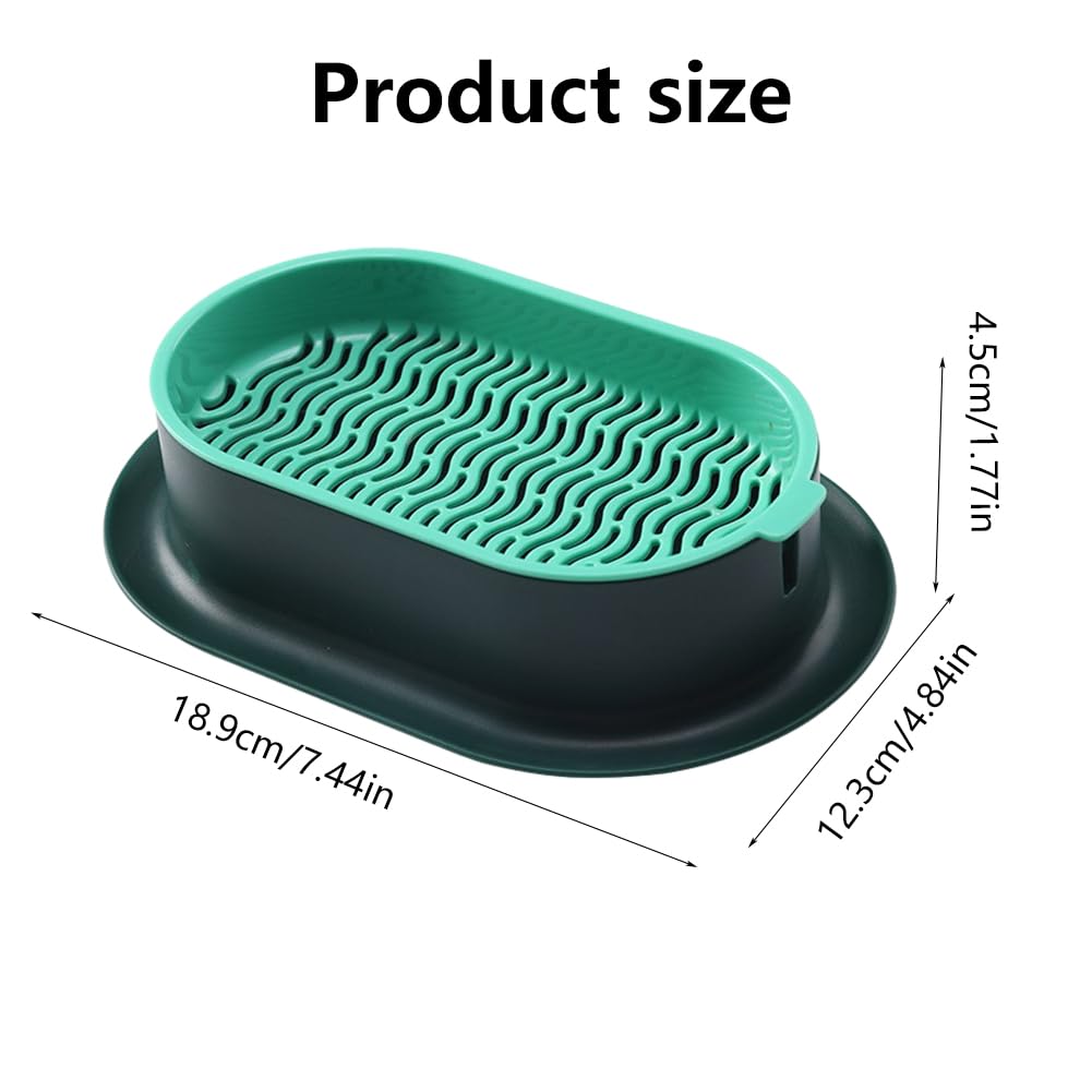 Cat Grass Planter Box, 3 Pcs Plastic Growing Trays U55952