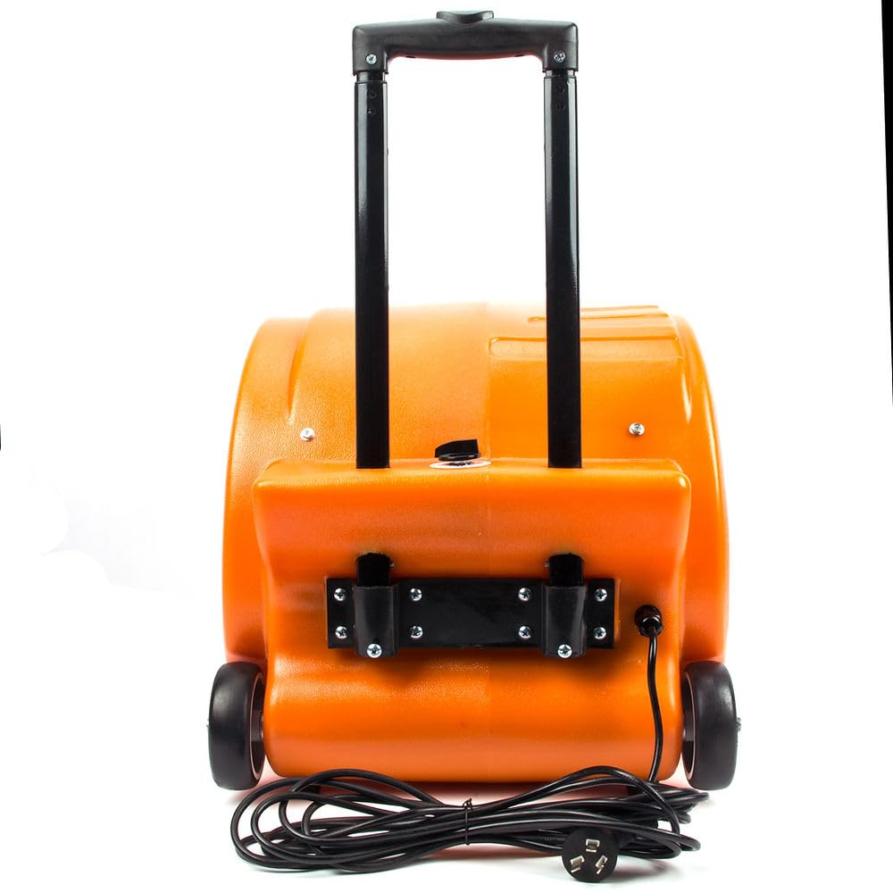 3-Speed 1.3HP 5000 CFM Air Mover Floor Dryer with Telescopic Handle M96512