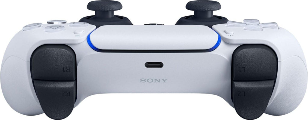 White PlayStation 5 Slim Disc 2TB SSD Console Bundle with Dual-Controller Charger T986904