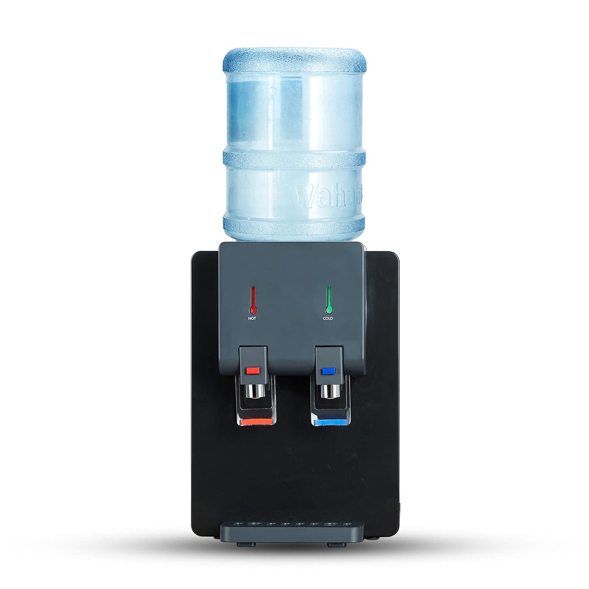 Top Loading Hot and Cold Water Cooler Dispenser, Black A545