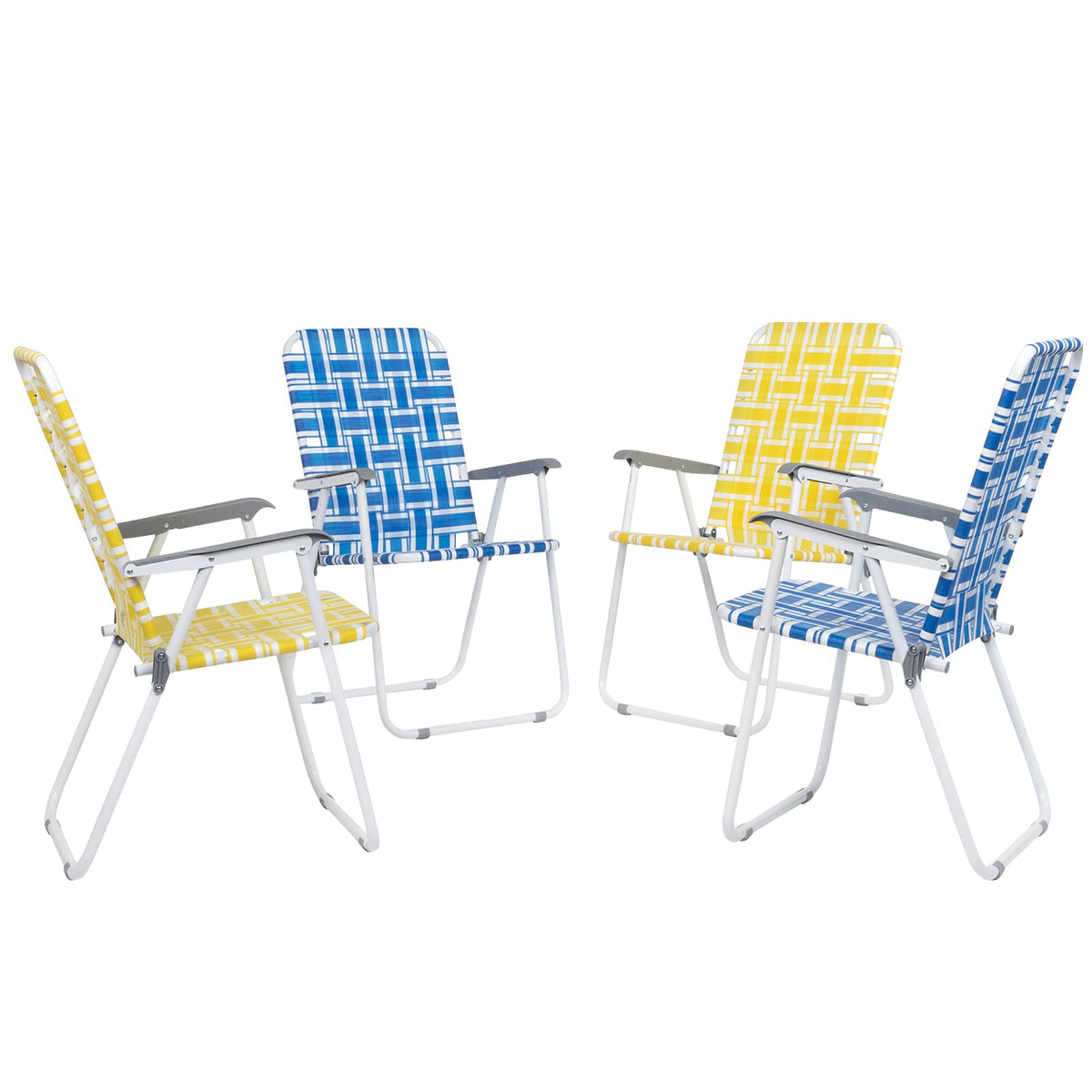 Folding Webbed Lawn Beach Chair T224
