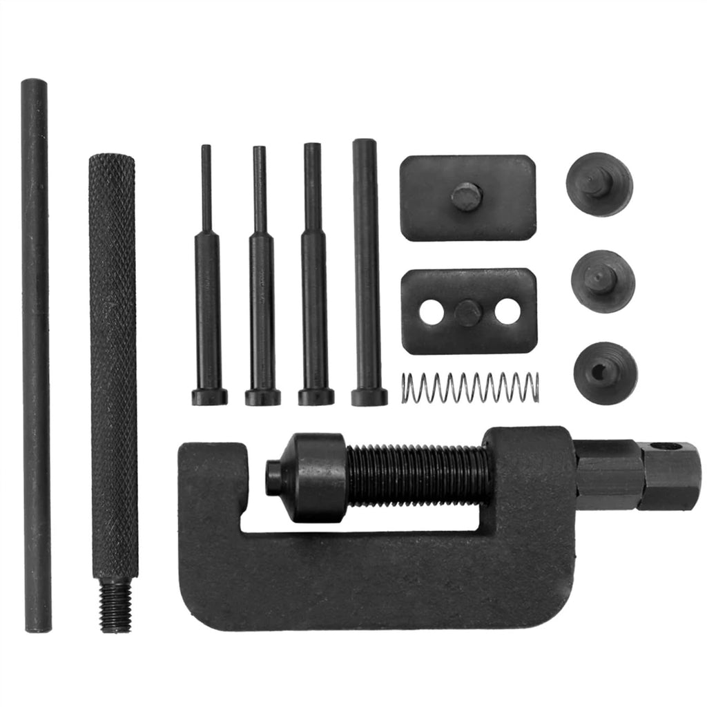 Motorcycle Bike Chain Breaker Riveter Tool Set with Carry Box O760171