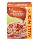 Brown Sugar Instant Oatmeal Value Pack I8543