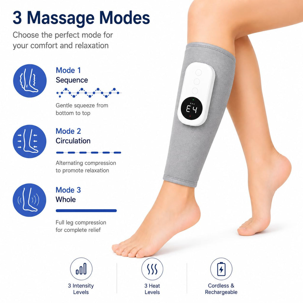 Cordless Air Massage Kneading Leg Massager L3671