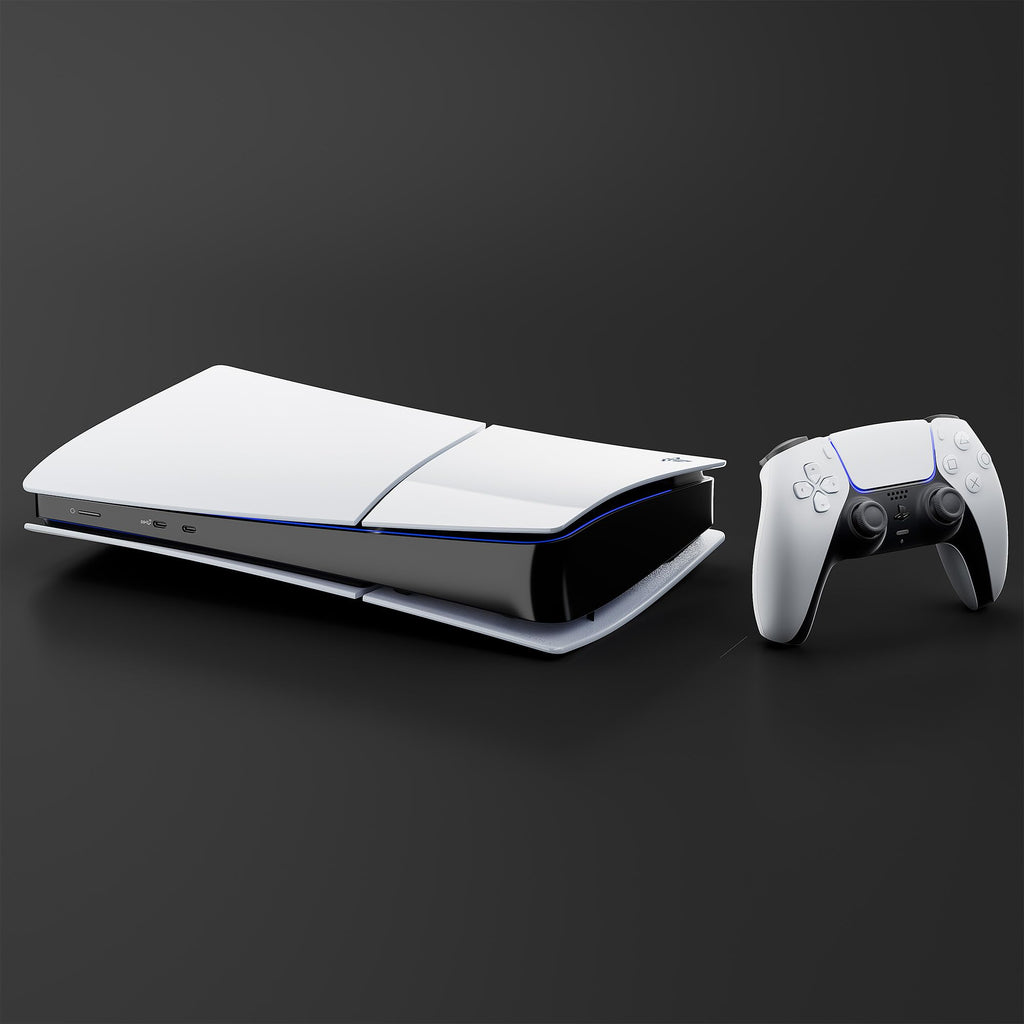 White Slim 825GB Gaming Console G6336