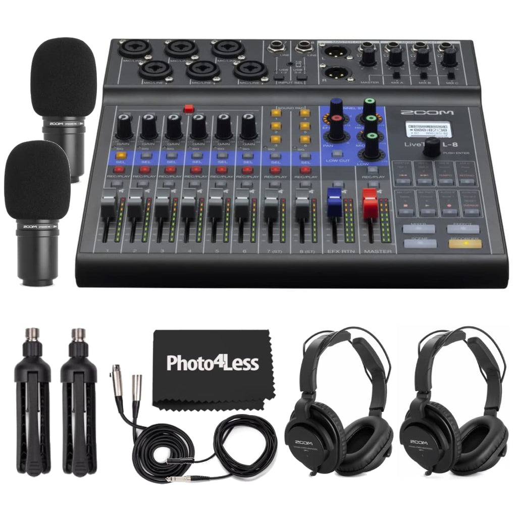 Portable 8-Channel Digital Mixer and Multitrack Recorder W84072