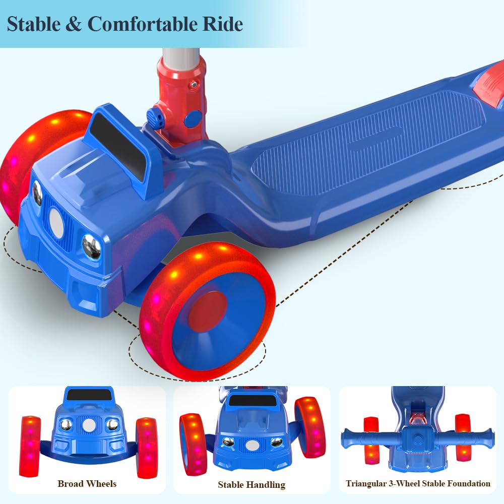 Foldable 3 Wheel Kids Scooter Y45625