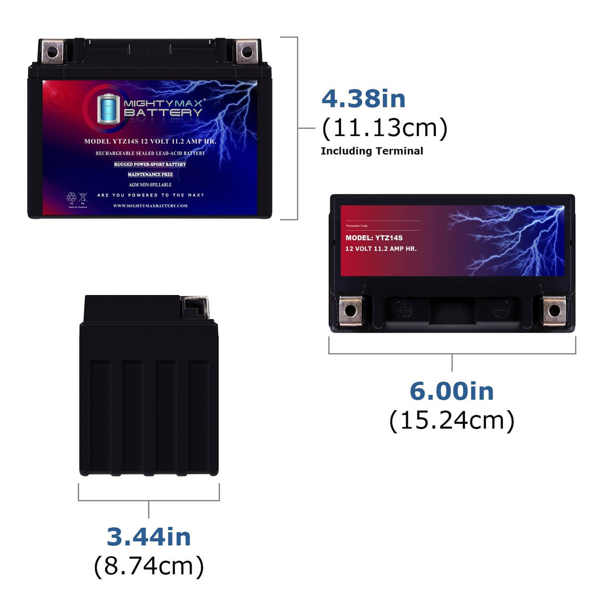 12V 11.2Ah Battery V690673