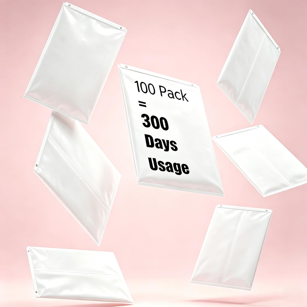 100 Pcs Cat Litter Box Liners V87039