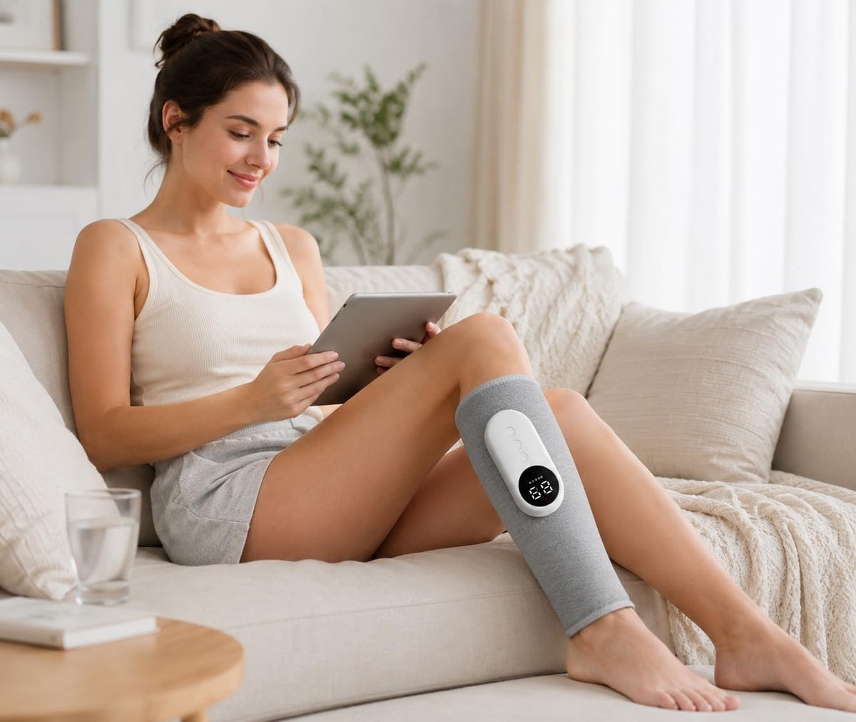 Cordless Air Massage Kneading Leg Massager L3671