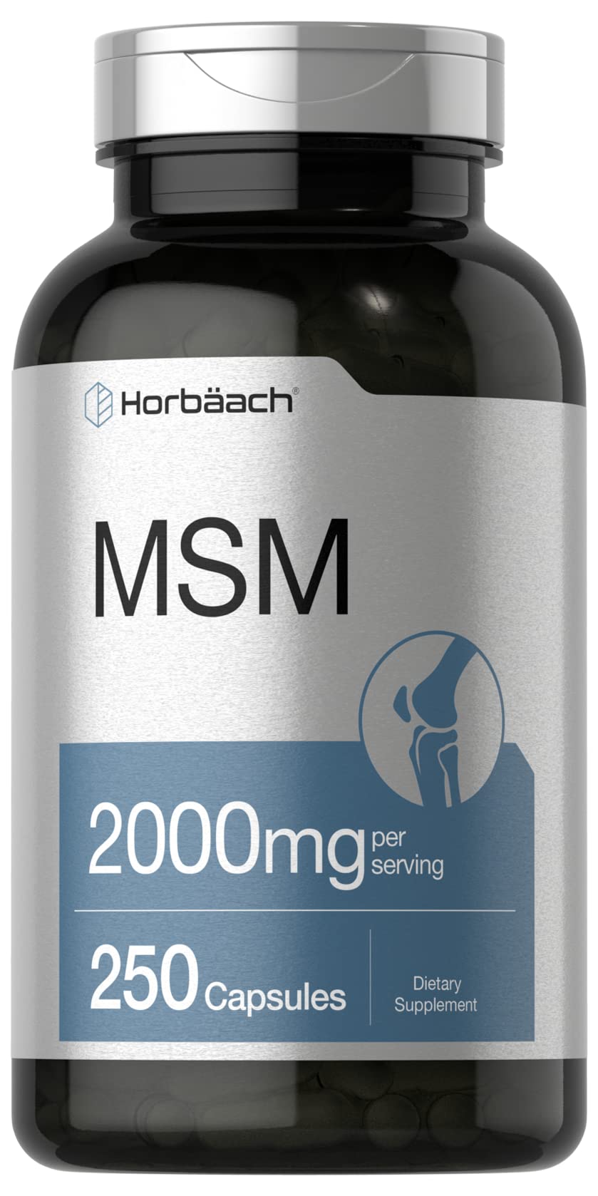 MSM Methylsulfonylmethane 2000mg 250 Capsules V617766