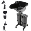 Portable Shampoo Bowl with Adjustable Height and Downspout C799598