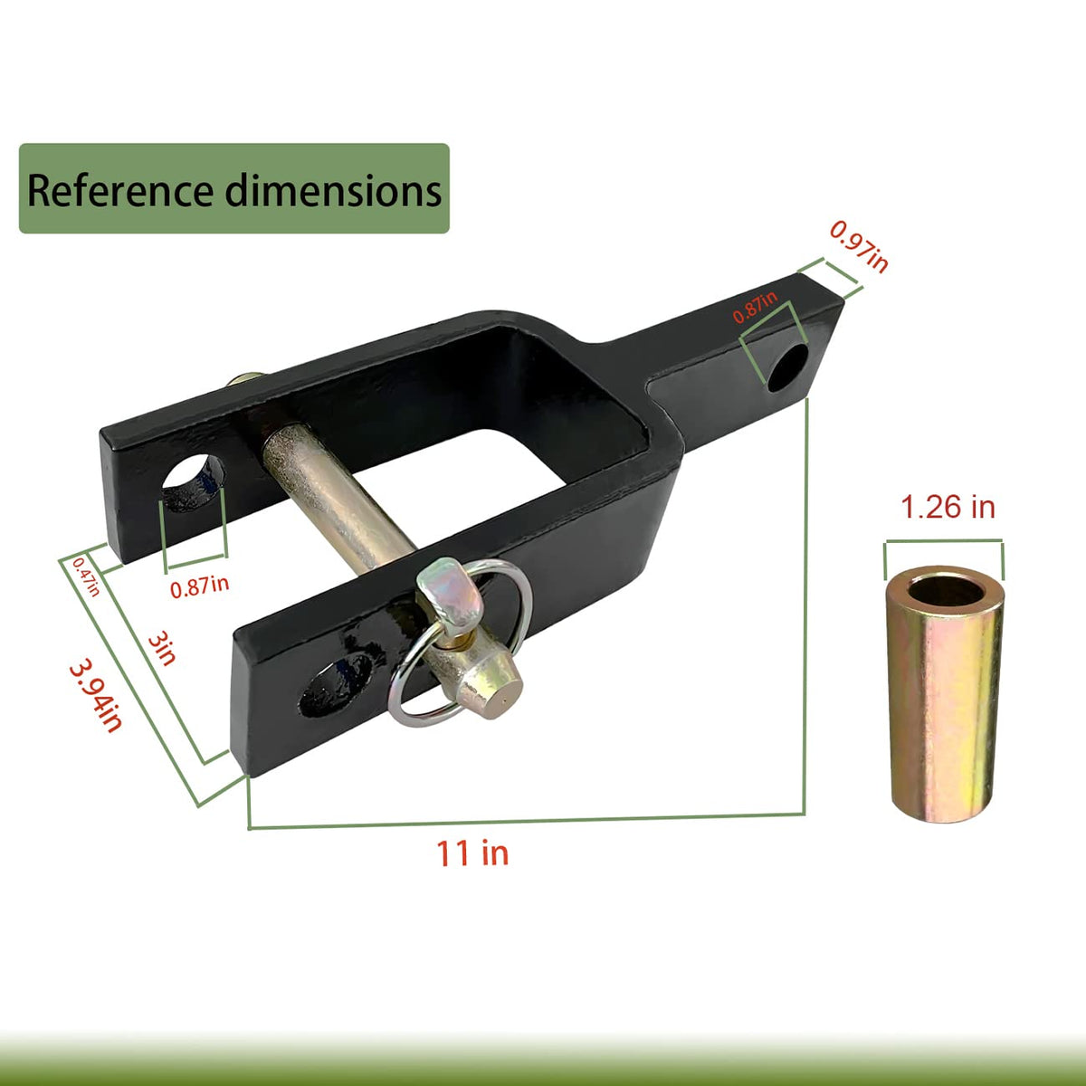 Quick Hitch Adapter with Adapter Sleeve P738