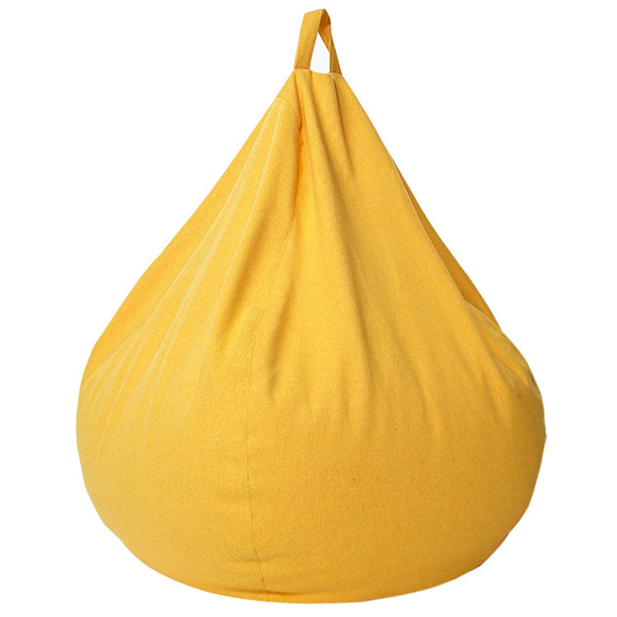 Linen Fabric Bean Bag Chair Cover 90x110cm H96096