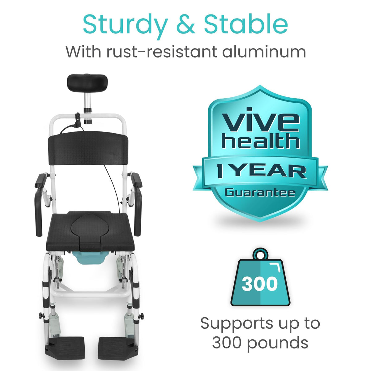 Reclining Shower Chair with Wheels E3922