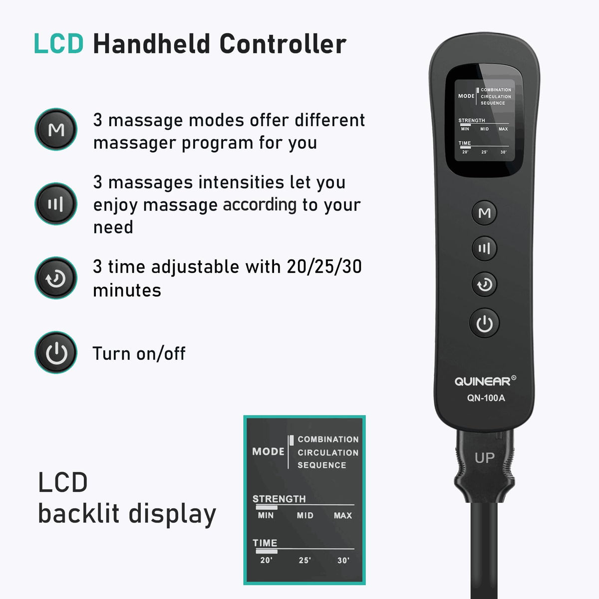 Air Compression Leg Massager M651