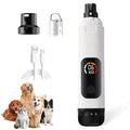 Dog Nail Grinder with LCD Screen, 6 Speeds, 4 Grinding Heads Z421