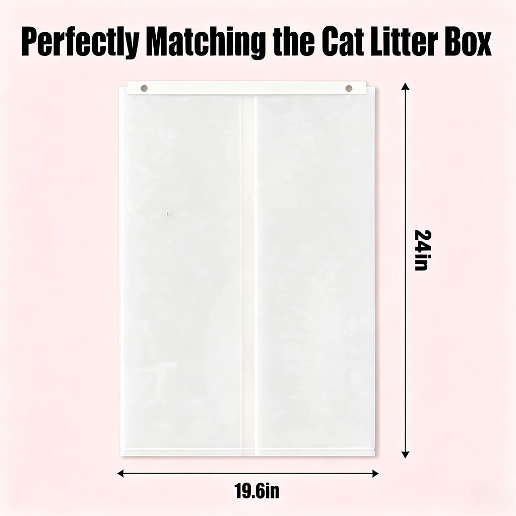 100 Pcs Cat Litter Box Liners V87039