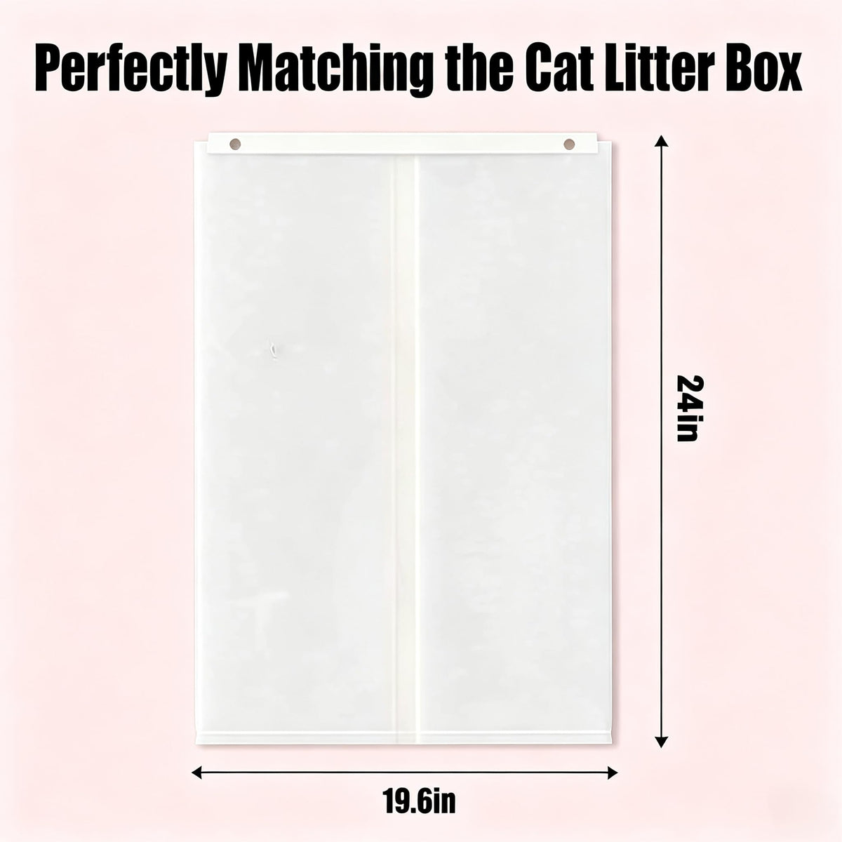 100 Pcs Cat Litter Box Liners V87039