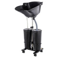 Electric Double Bucket Salon Sink Portable Shampoo Bowl L658