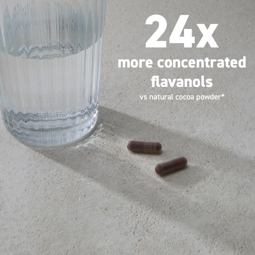 500mg High Flavanol Cocoa Supplement 60 Capsules P322984
