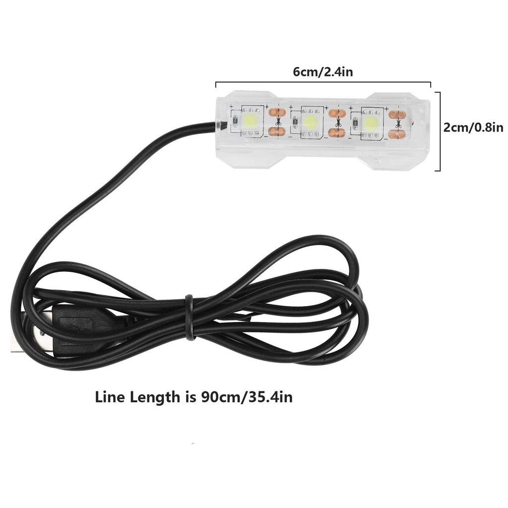 5V 0.6W USB Mini LED Aquarium Plant Light E9335