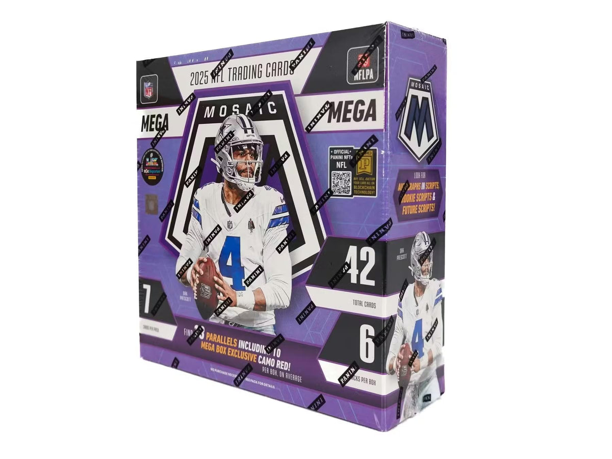 2025 Mosaic Football Trading Card Box Q604298