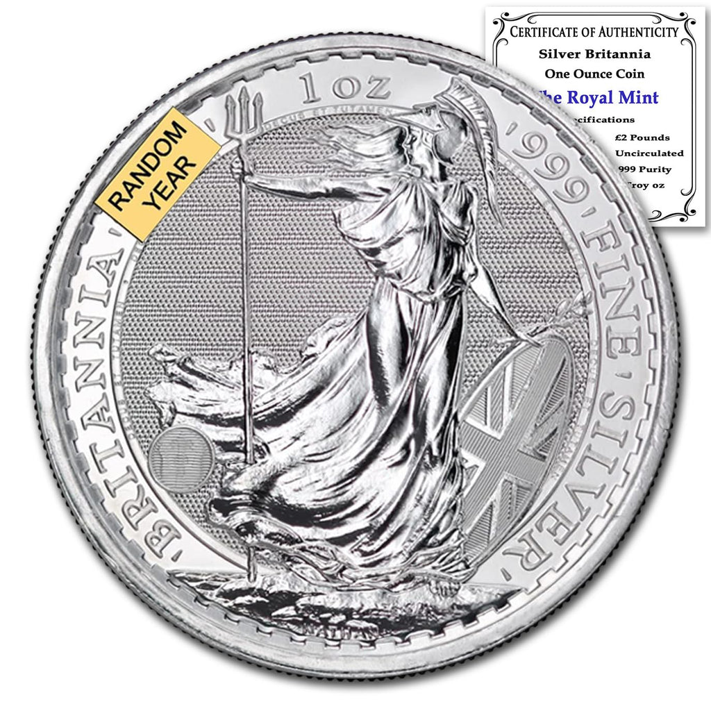 1 oz Silver Britannia Coin A6890