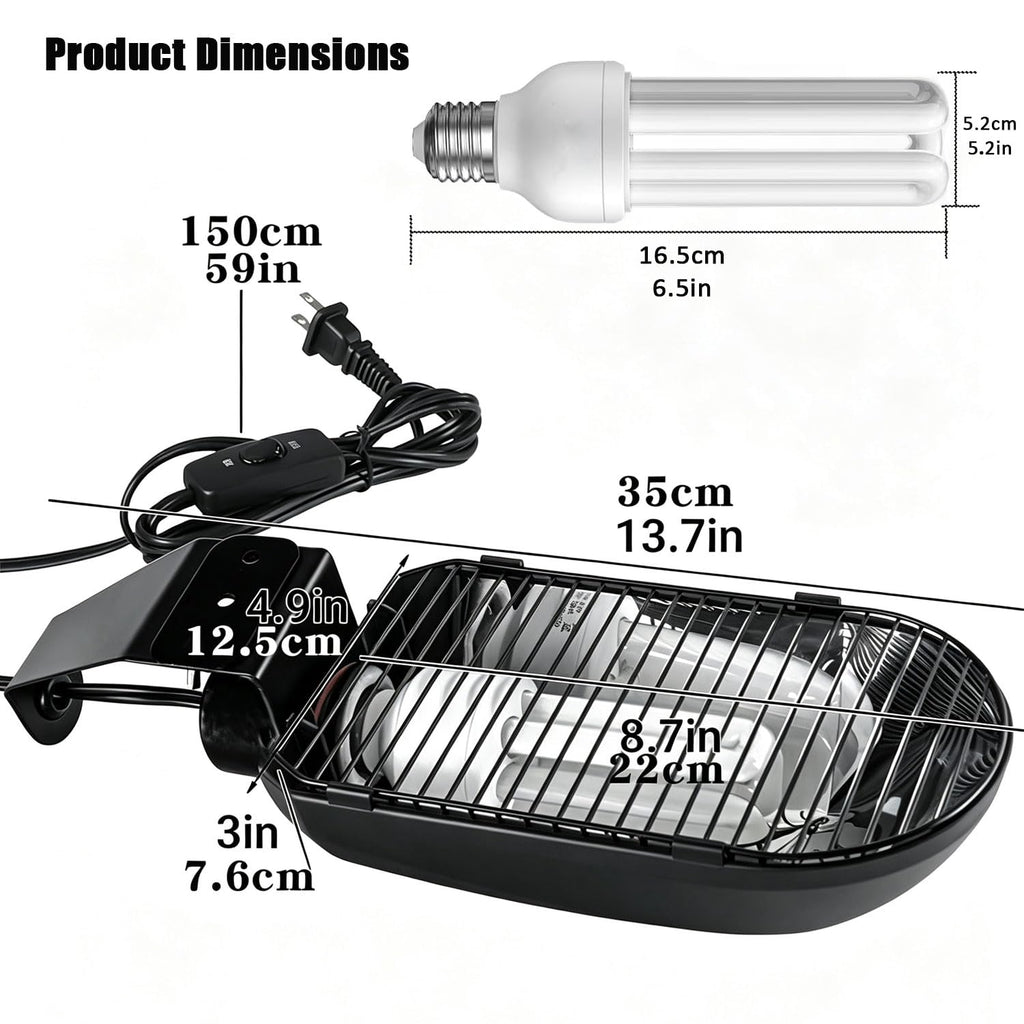 Bird Cage Light Fixture Combo Kit with Bulb N175335