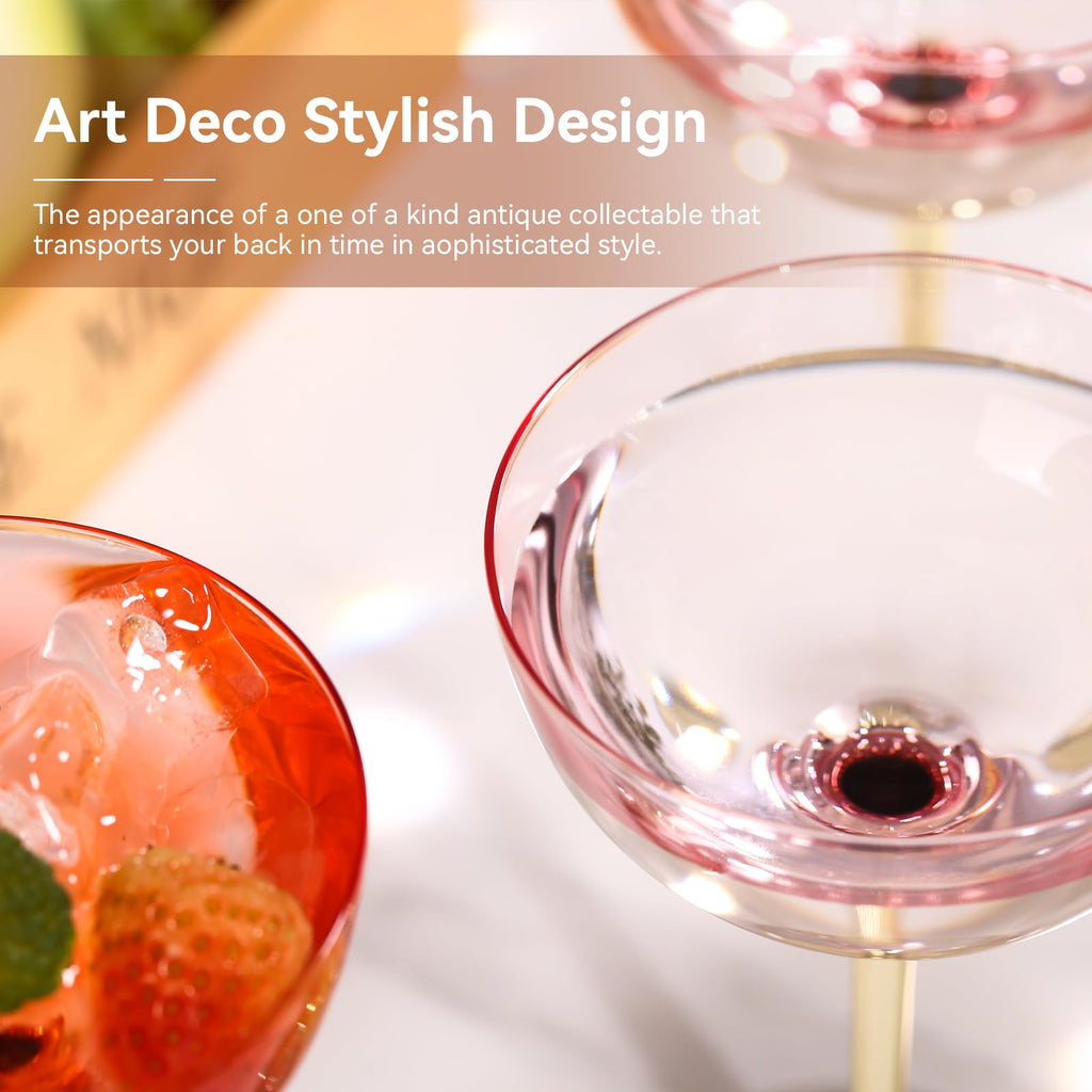 Pink Martini Glasses Set of 6 W336181