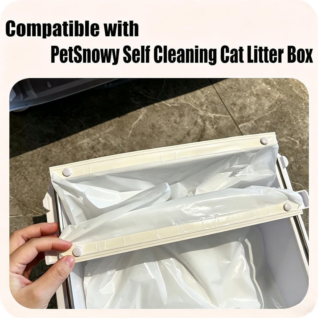 100 Pcs Cat Litter Box Liners V87039
