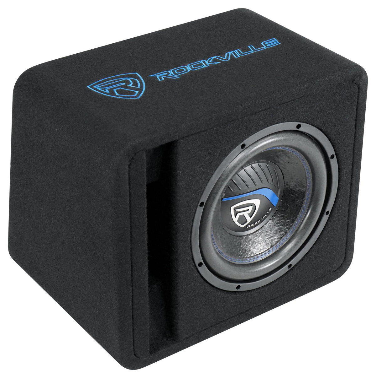 10" 4 ohm Subwoofer, Enclosure, Amp D588874