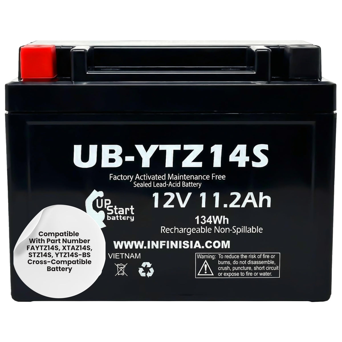 12V 11.2Ah Battery V50437