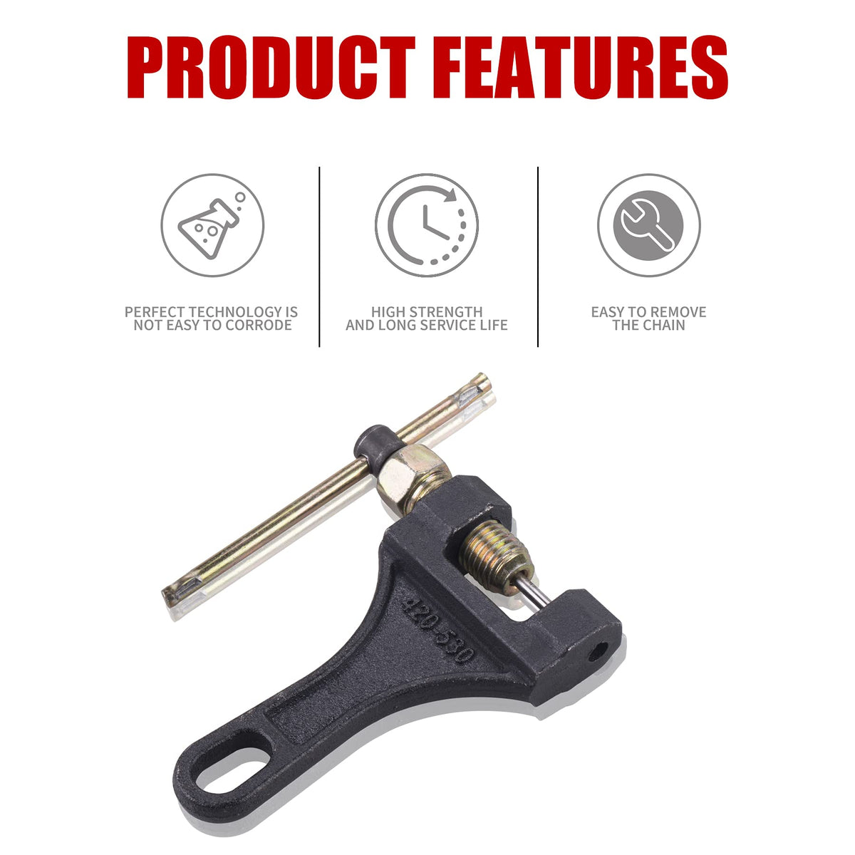 Chain Breaker Tool for Motorcycle ATV Dirt Bike M21809