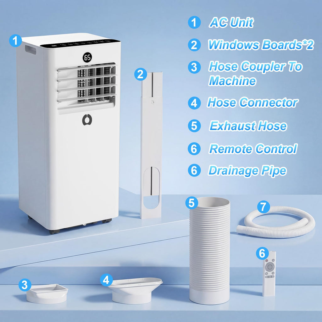 10000Btu 3 in 1 Portable Air Conditioner Y64906