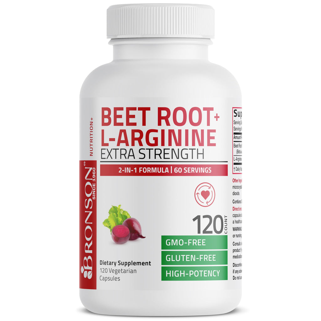 Beet Root L-Arginine 120 Capsules I64972