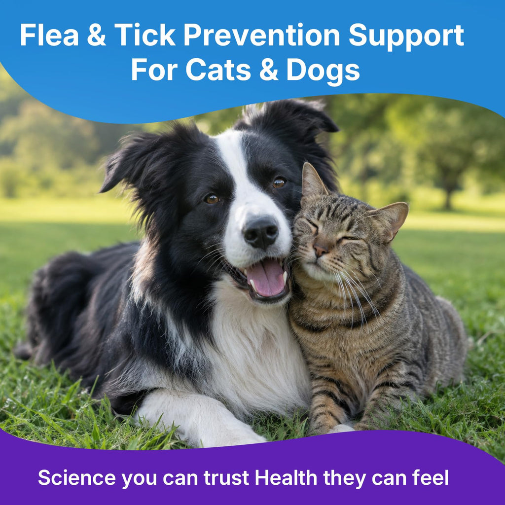 Oral Flea & Tick Support Drops for Dogs & Cats 60ml F2756