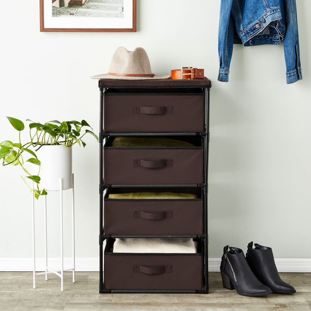 4 Tier Fabric Drawer Organizer F753299