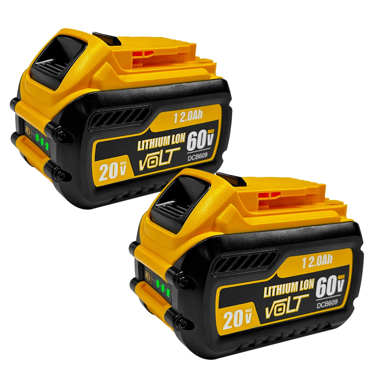 12000mAh Replacement Battery 2 Pack F629713