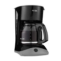 Black 12 Cup Coffee Maker with Glass Carafe Y383570