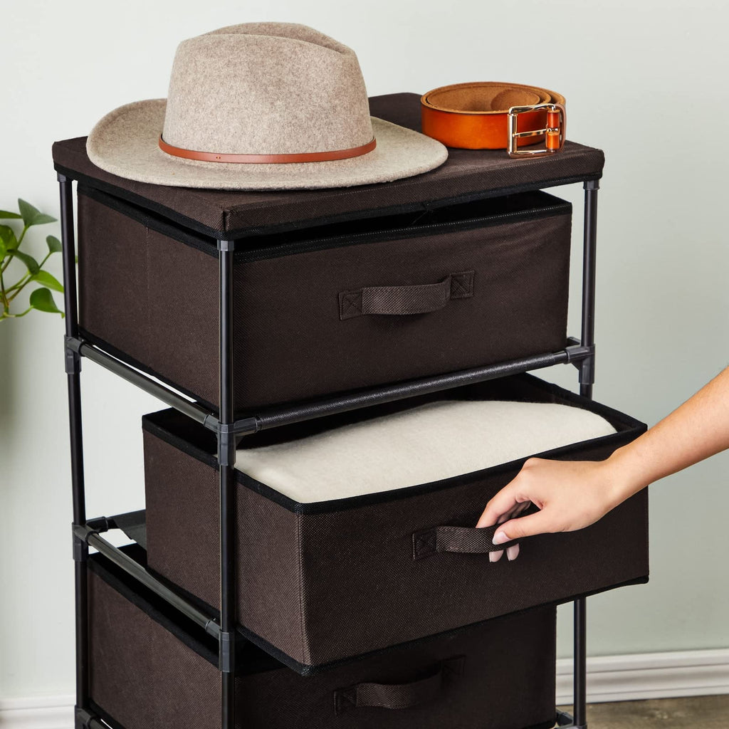 4 Tier Fabric Drawer Organizer F753299