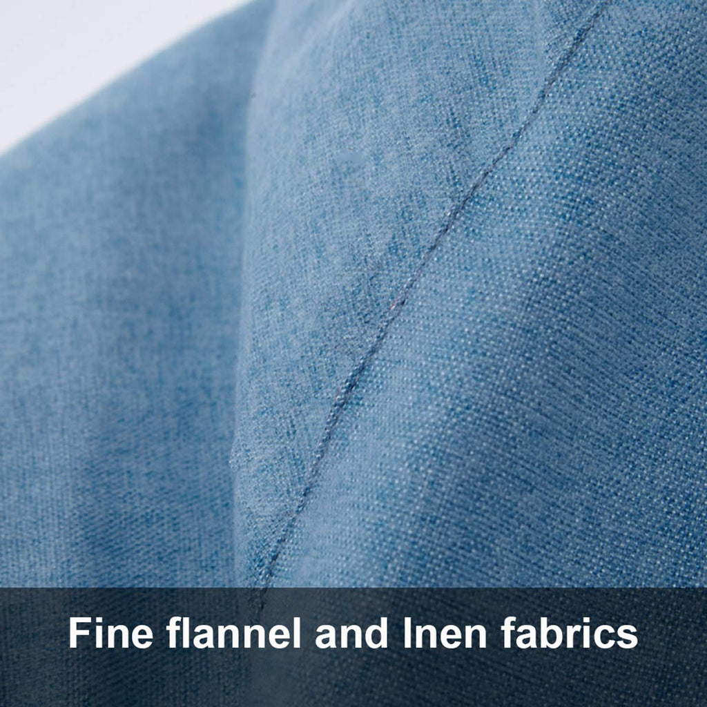 Linen Fabric Bean Bag Chair Cover 90x110cm H96096