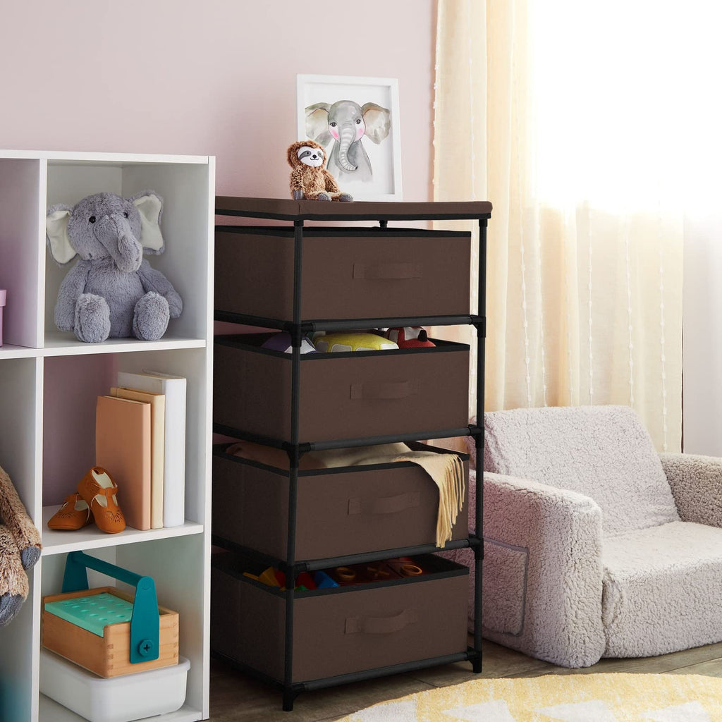 4 Tier Fabric Drawer Organizer F753299