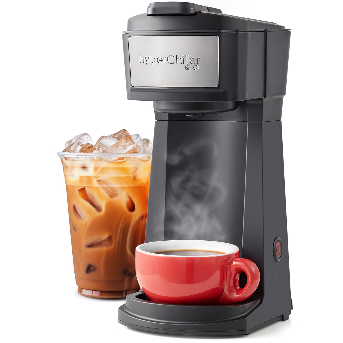 Black Iced Hot Coffee Maker W297
