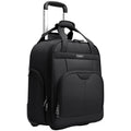 16-Inch Underseat Carry on Luggage with Wheels Black Q36138