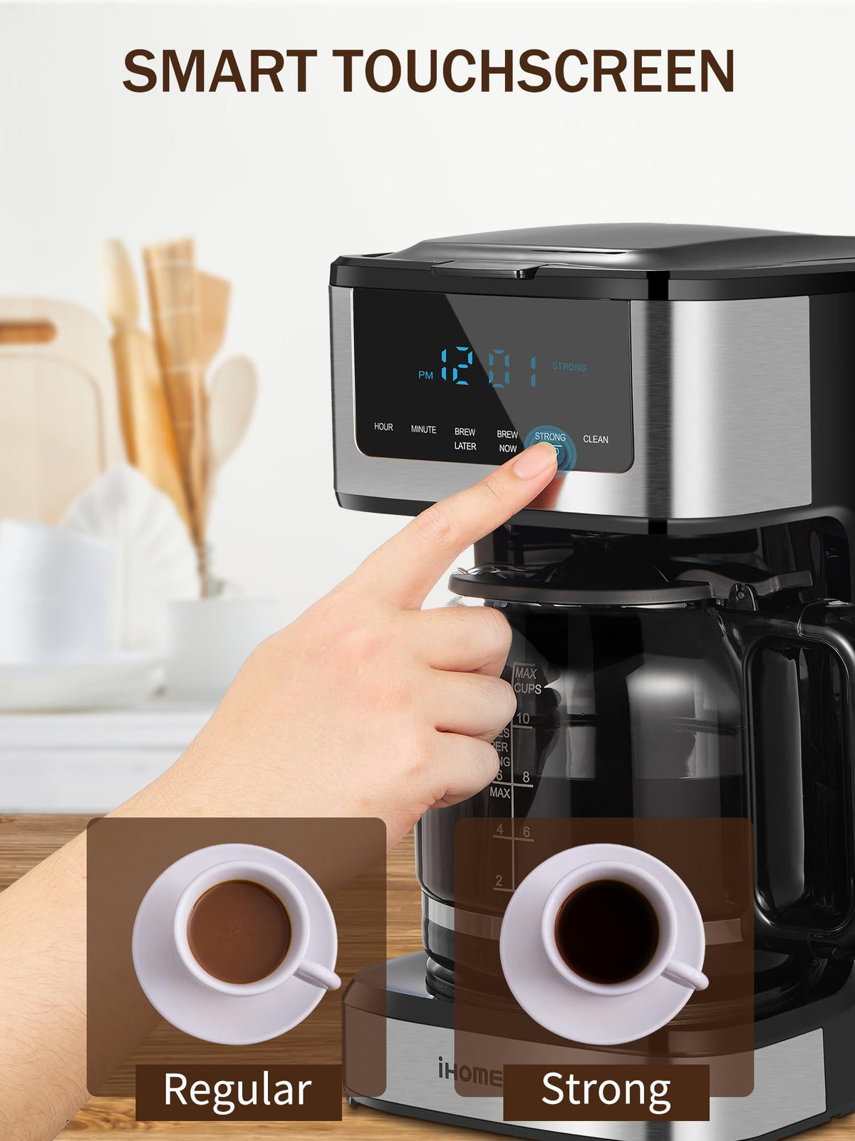 Programmable Drip Coffee Maker 12 Cup L953